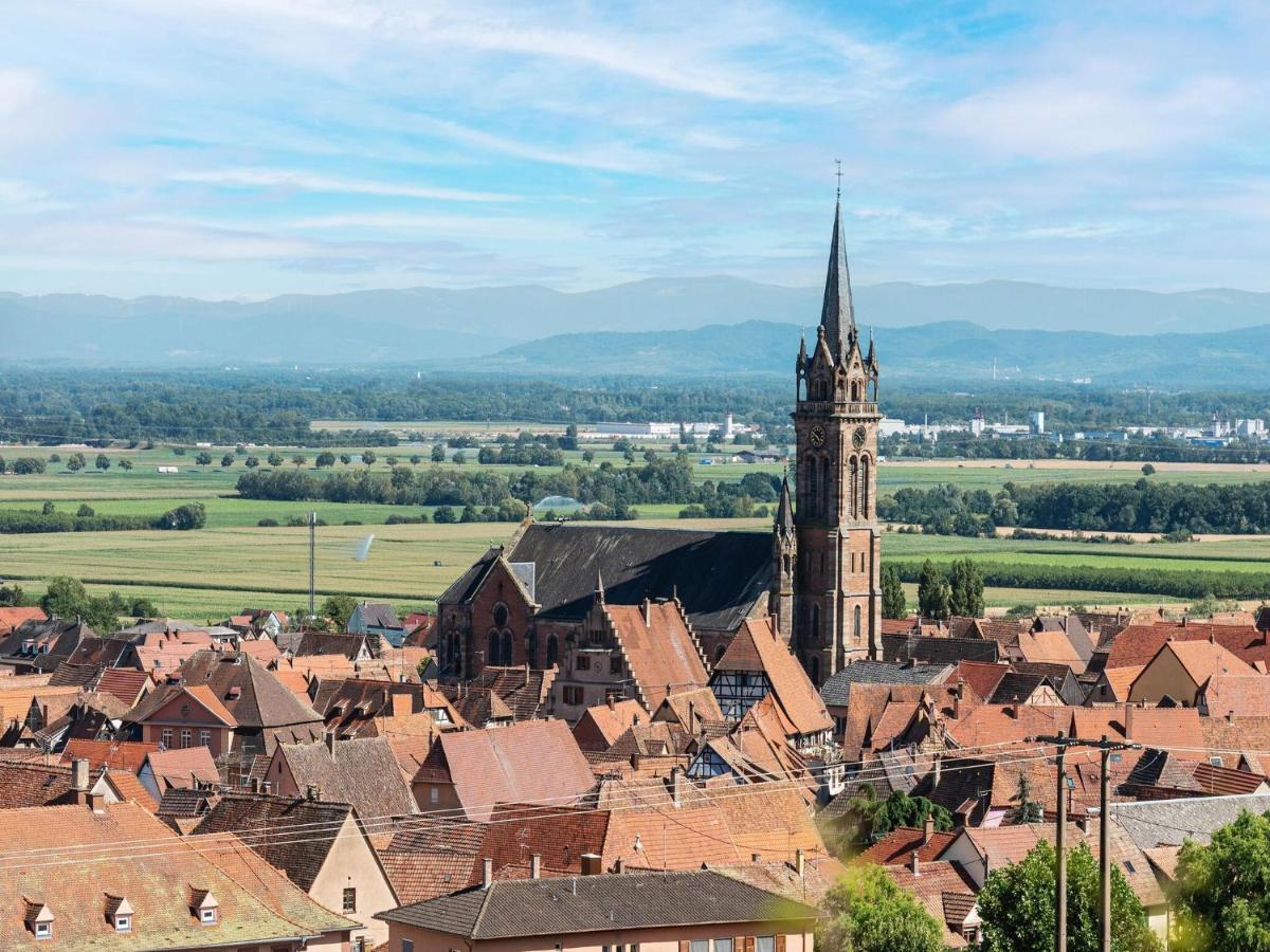 Charming Gite In Dambach La Ville With Terrace Eksteriør billede